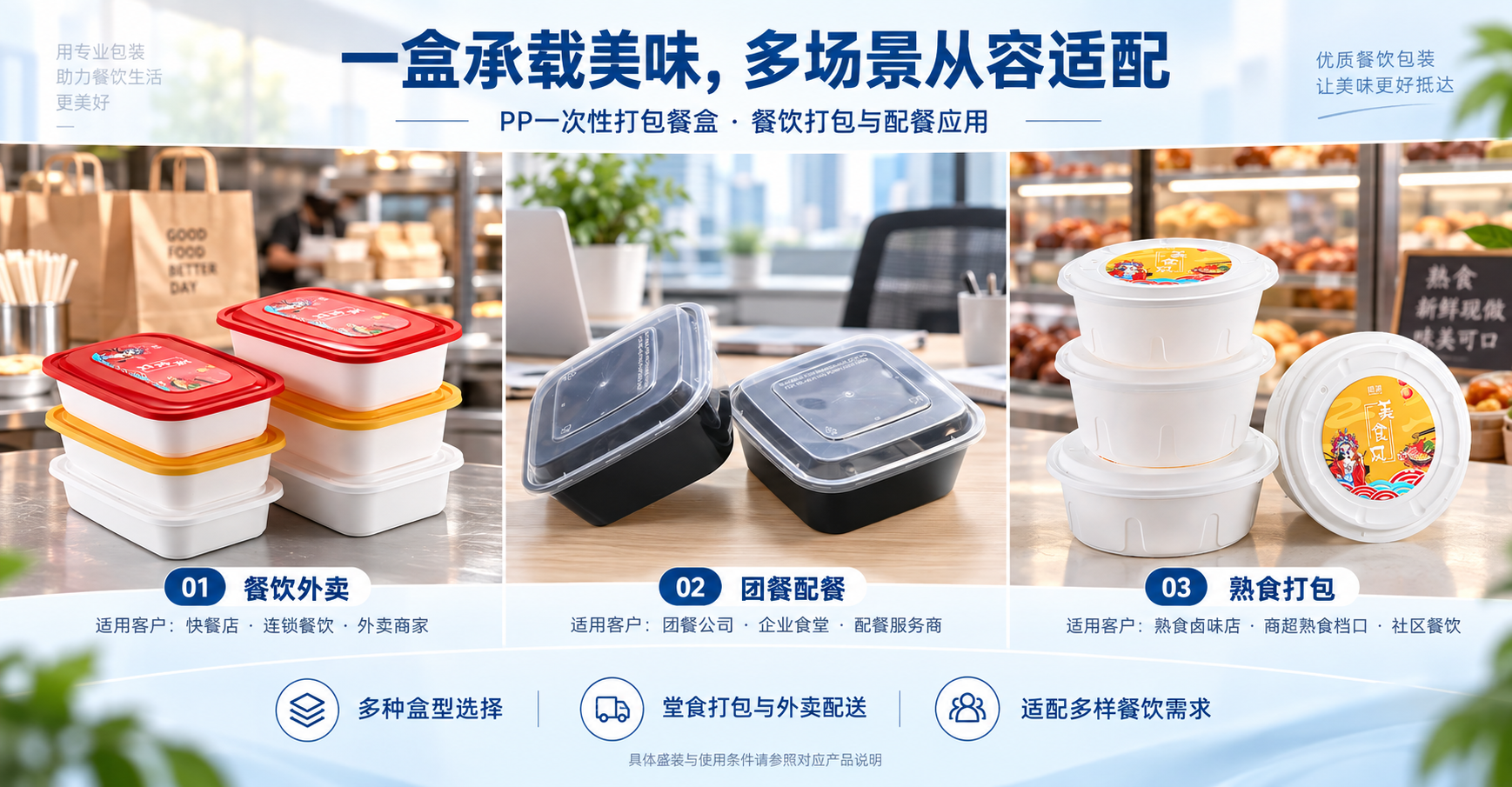 餐饮包装应用